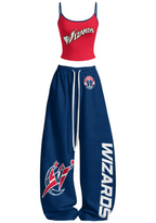 Washington Wizards Tops & Elasticated Trousers Two-Piece Set