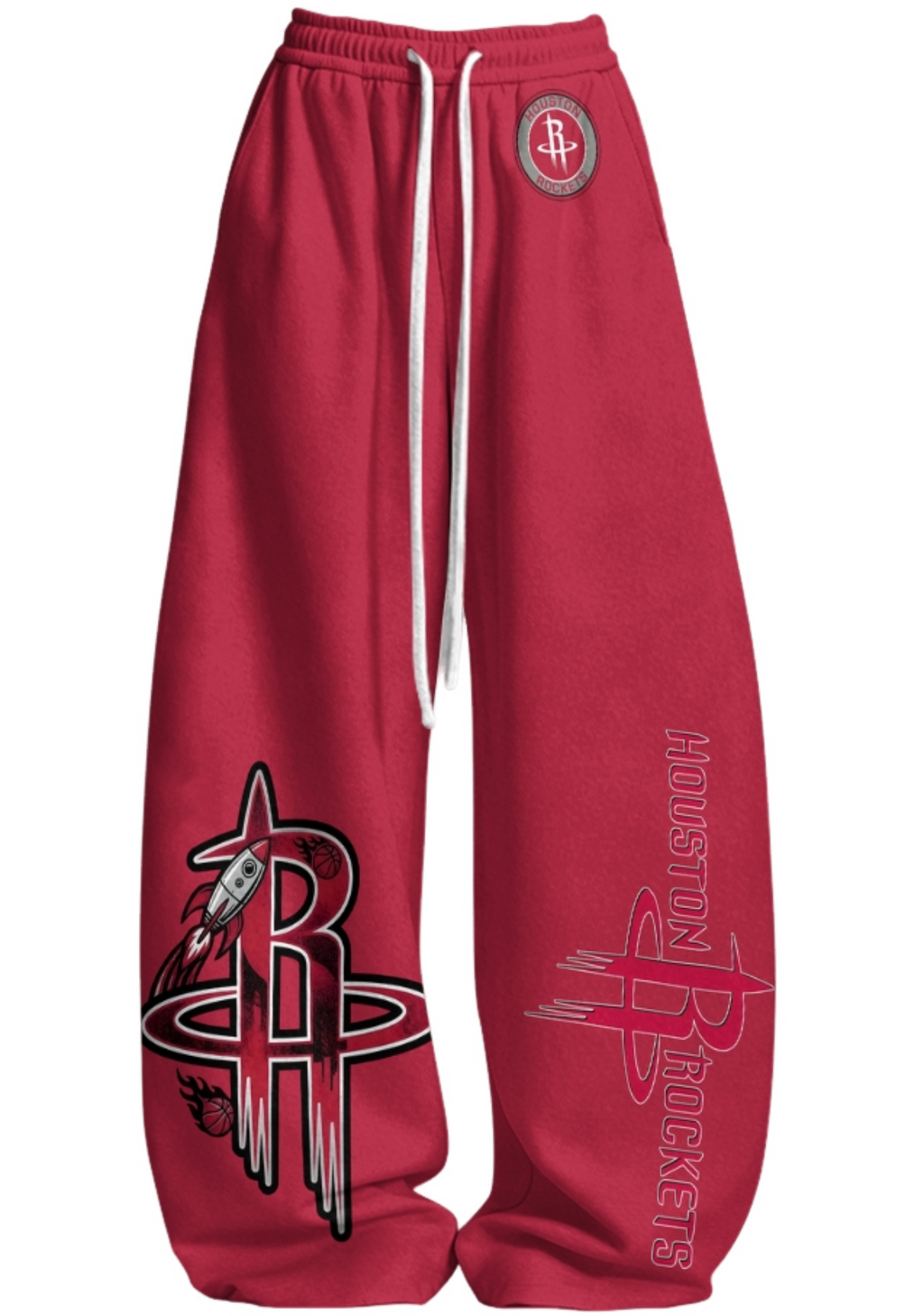 Houston Rockets Tops & Elasticated Trousers Two-Piece Set