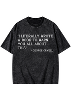 I Literally Wrote a Book to Warn You All About This Washed T-Shirt