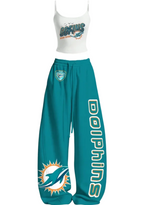Miami Dolphins Dolphin Sun Tops & Elasticated Trousers Two-Piece Set