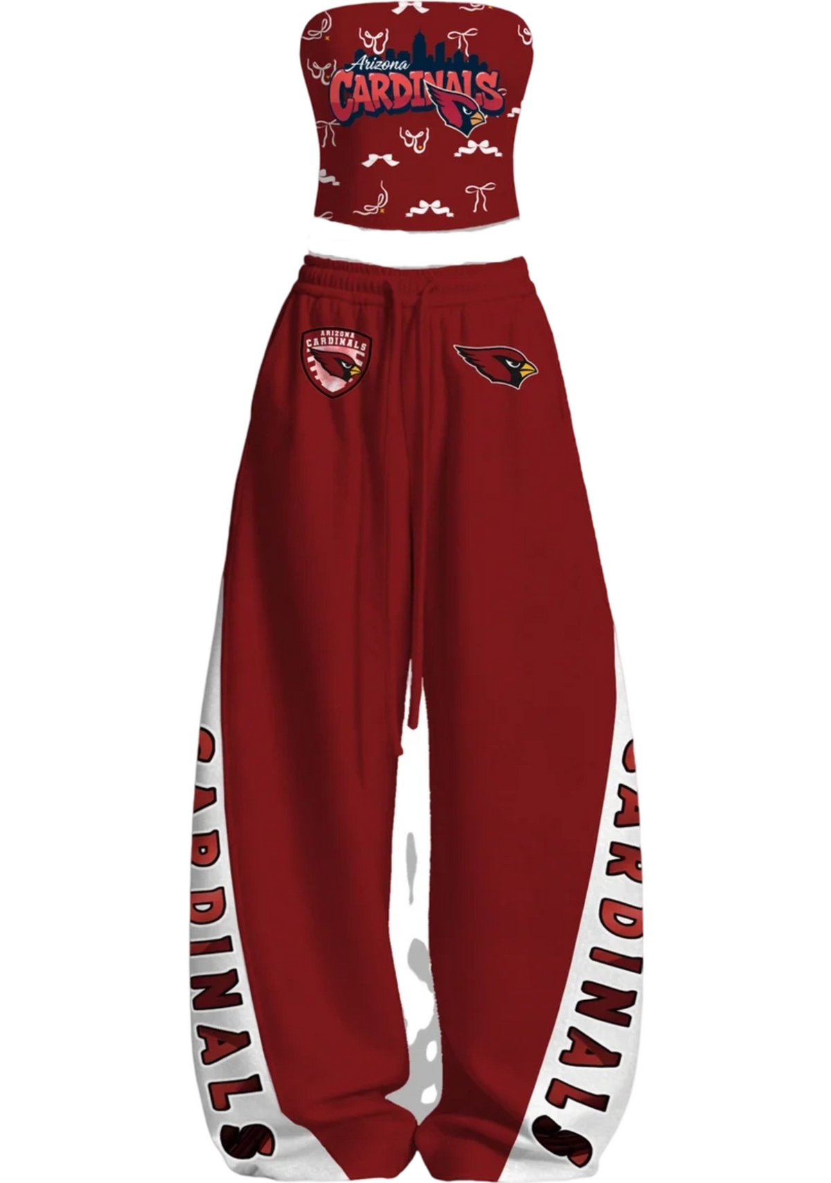 Arizona Cardinals Tops & Elasticated Trousers Two-Piece Set Main image