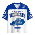Jersey Kentucky Wildcats Retro State NCAA Jersey Shirts