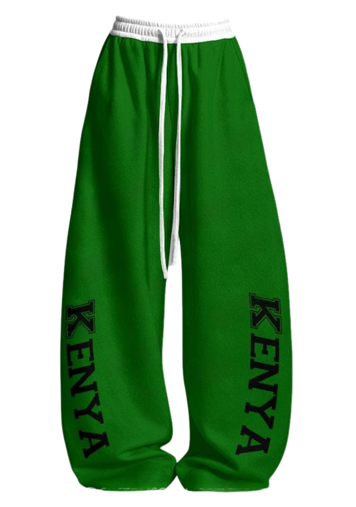 Kenya Nairobi Flag Tops & Elasticated Trousers Two-Piece Set Secondary image