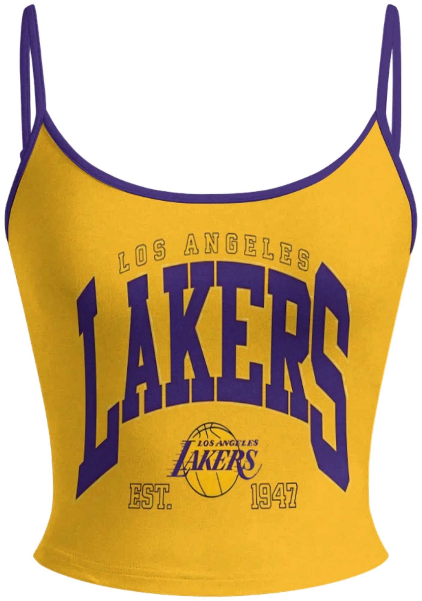 Los Angeles Lakers Tops & Elasticated Trousers Two-Piece Set Secondary image