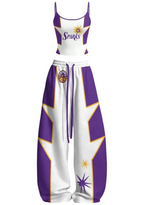 Los Angeles Sparks Tops & Elasticated Trousers Two-Piece Set