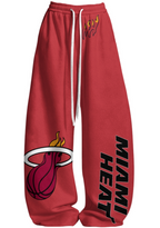 Miami Heat Tops & Elasticated Trousers Two-Piece Set
