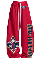 New Orleans Pelicans Tops & Elasticated Trousers Two-Piece Set