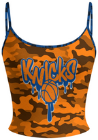 New York Knicks Tops & Elasticated Trousers Two-Piece Set