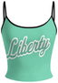 New York Liberty Tops & Elasticated Trousers Two-Piece Set