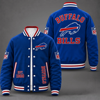 Buffalo Bills Royal Blue Varsity Jacket
