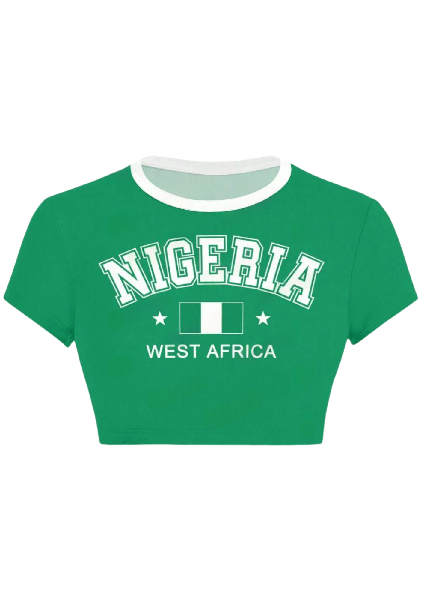 Nigeria Tops & Elasticated Trousers Two-Piece Set Secondary image