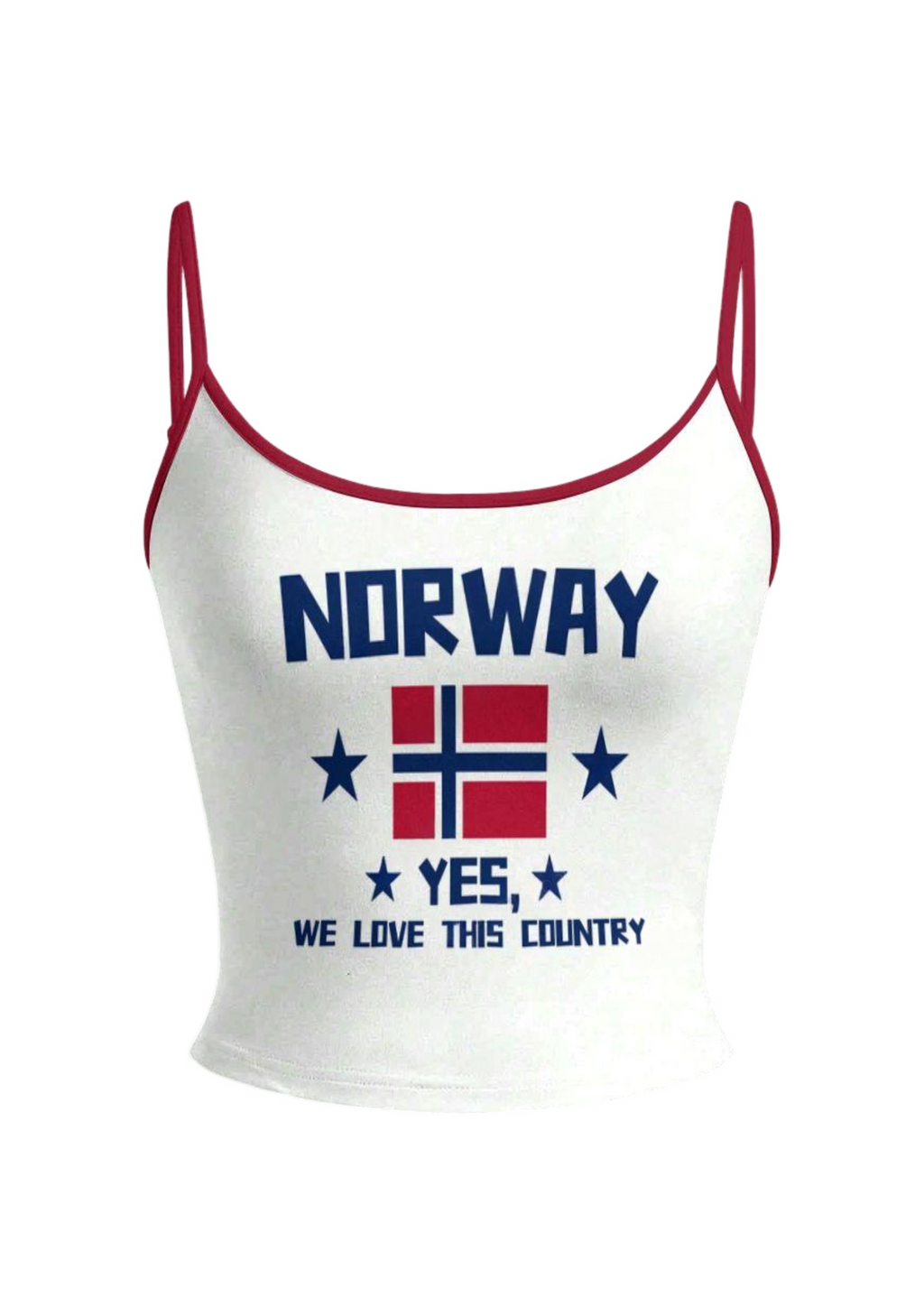 Norwegian Pride Tops & Elasticated Trousers Two-Piece Set