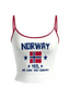 Norwegian Pride Tops & Elasticated Trousers Two-Piece Set