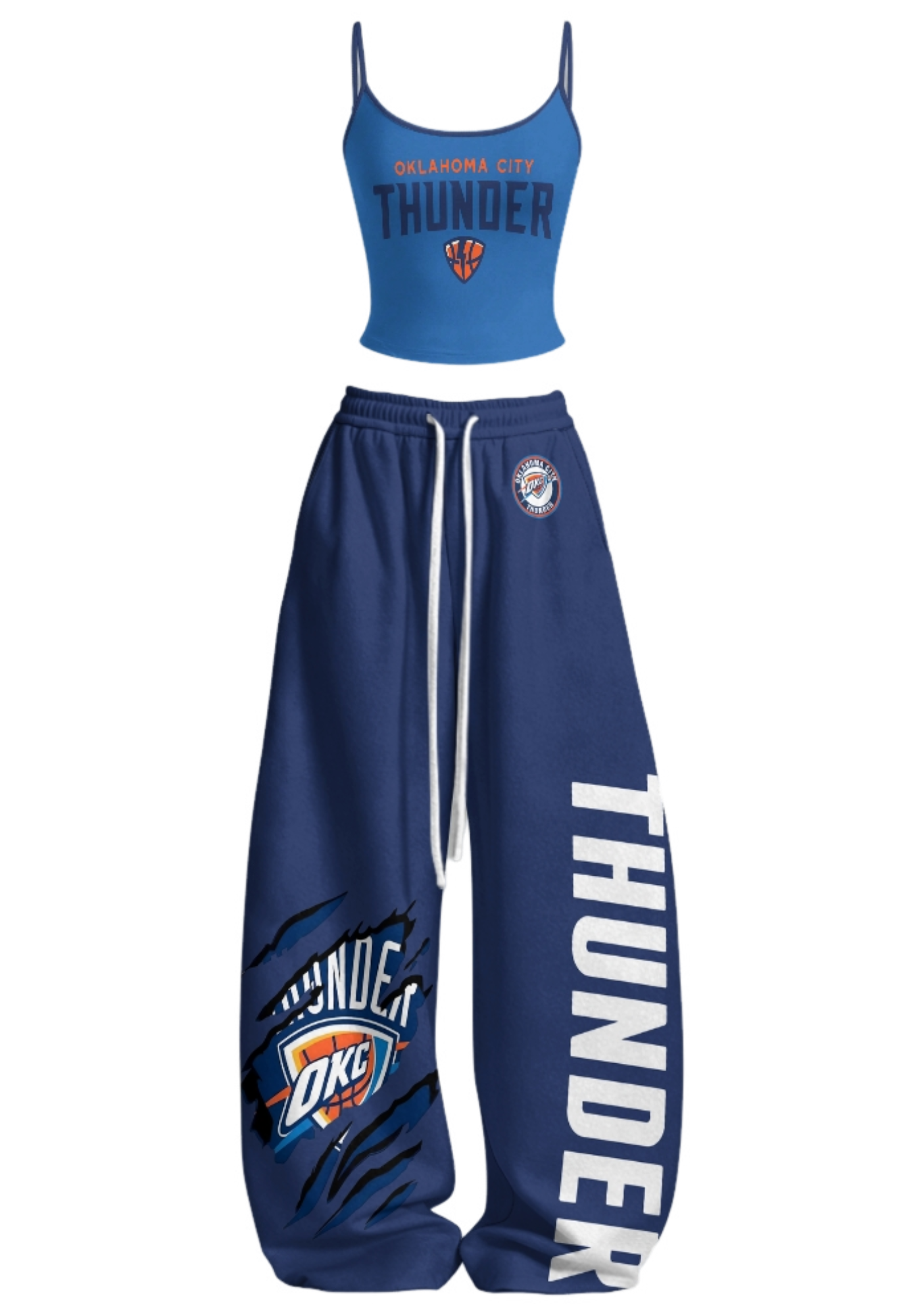 Oklahoma City Thunder Tops & Elasticated Trousers Two-Piece Set Main image