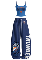 Oklahoma City Thunder Tops & Elasticated Trousers Two-Piece Set