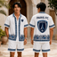Paris FC Supporter Floral Hawaiian & Short Pants For Fan