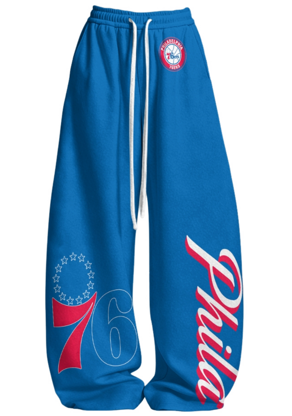 Philadelphia 76ers Tops & Elasticated Trousers Two-Piece Set