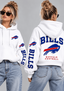 Women Buffalo Bills Football Game Day Hoodie
