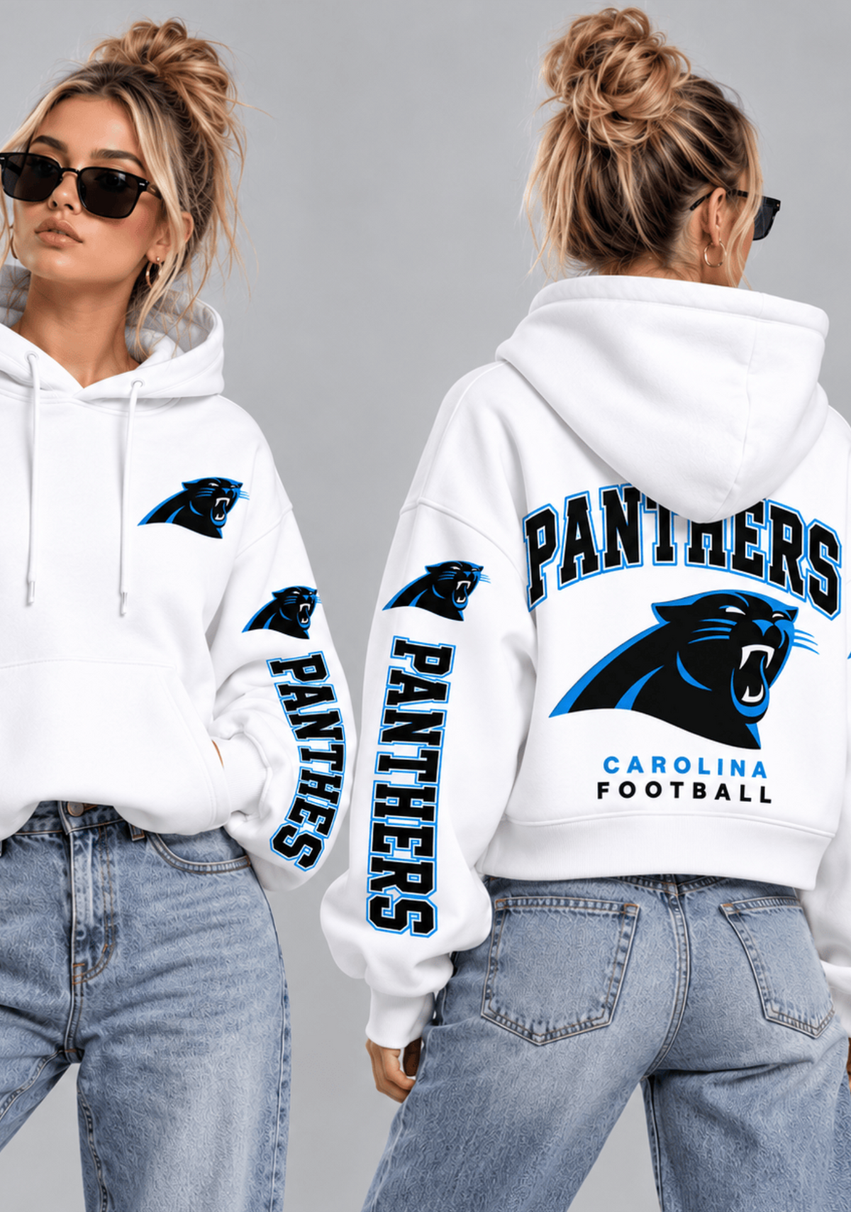 Women Carolina Panthers Football Game Day Hoodie