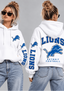 Women Detroit Lions Football Game Day Hoodie