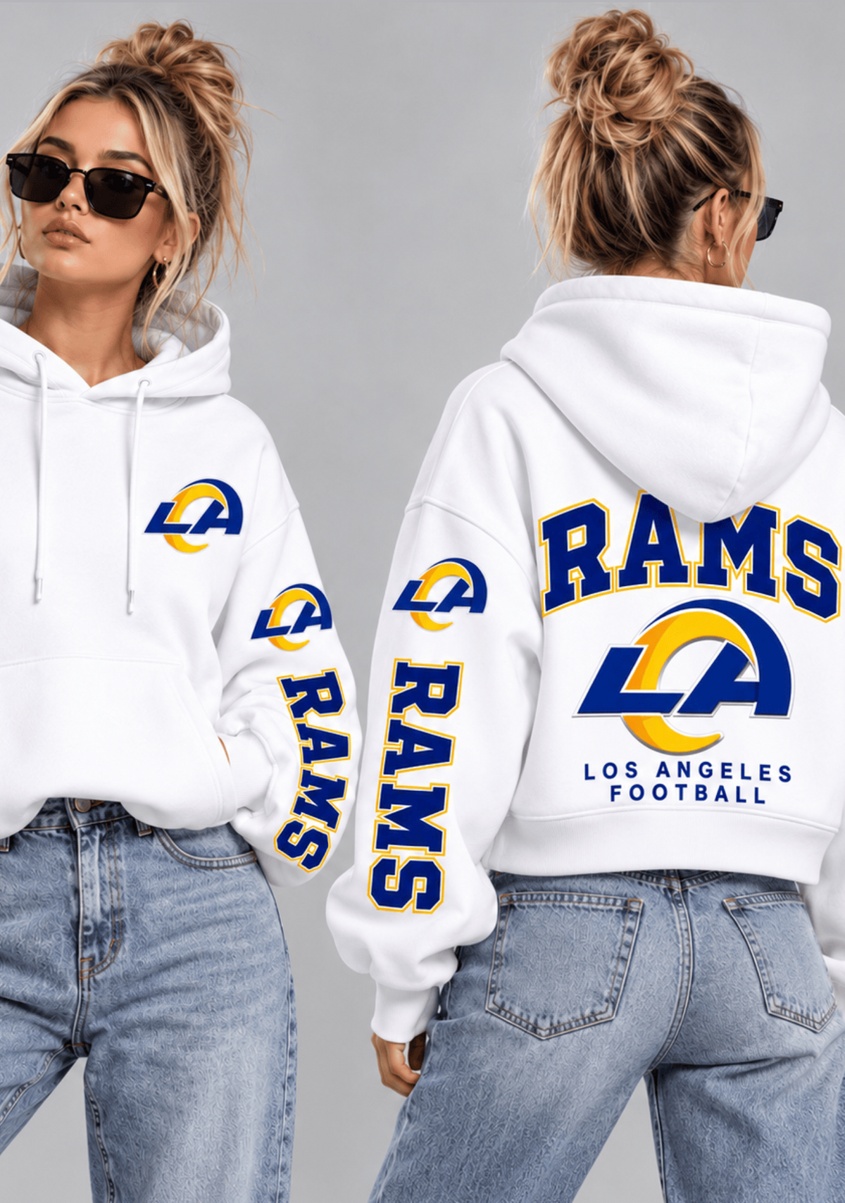 Women Los Angeles Rams Football Game Day Hoodie Main image