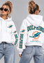 Women Miami Dolphins Football Game Day Hoodie