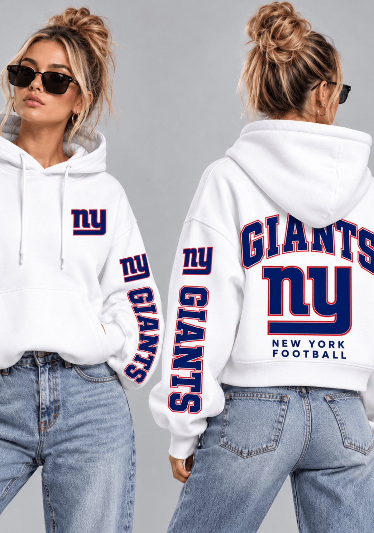 Women New York Giants Football Game Day Hoodie Main image