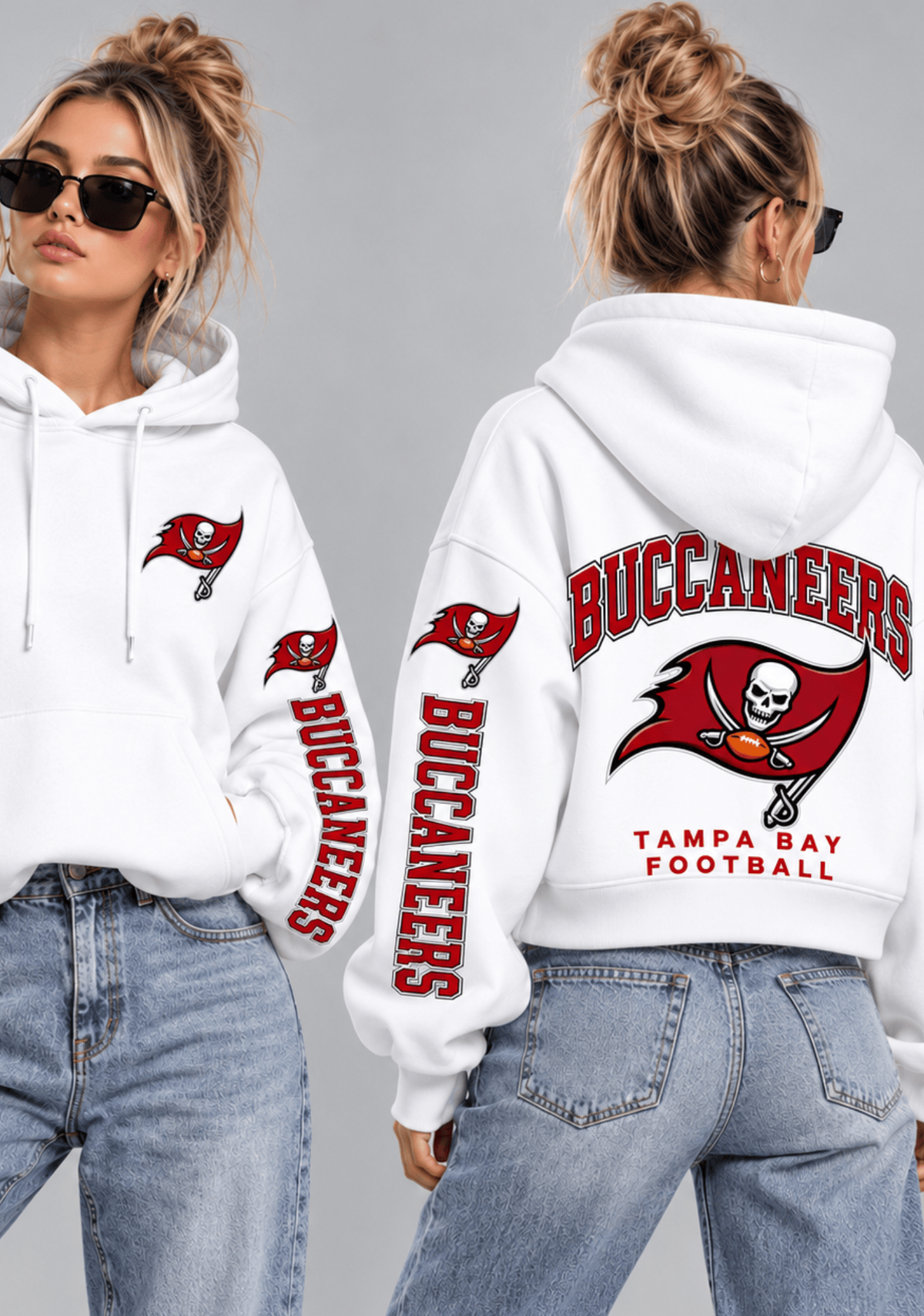 Women Tampa Bay Buccaneers Football Game Day Hoodie Main image