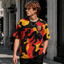 RC Lens Red Yellow Camo T Shirt Custom Name For Fan