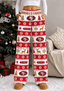 Womens San Francisco 49ers Christmas Wide Leg Pants