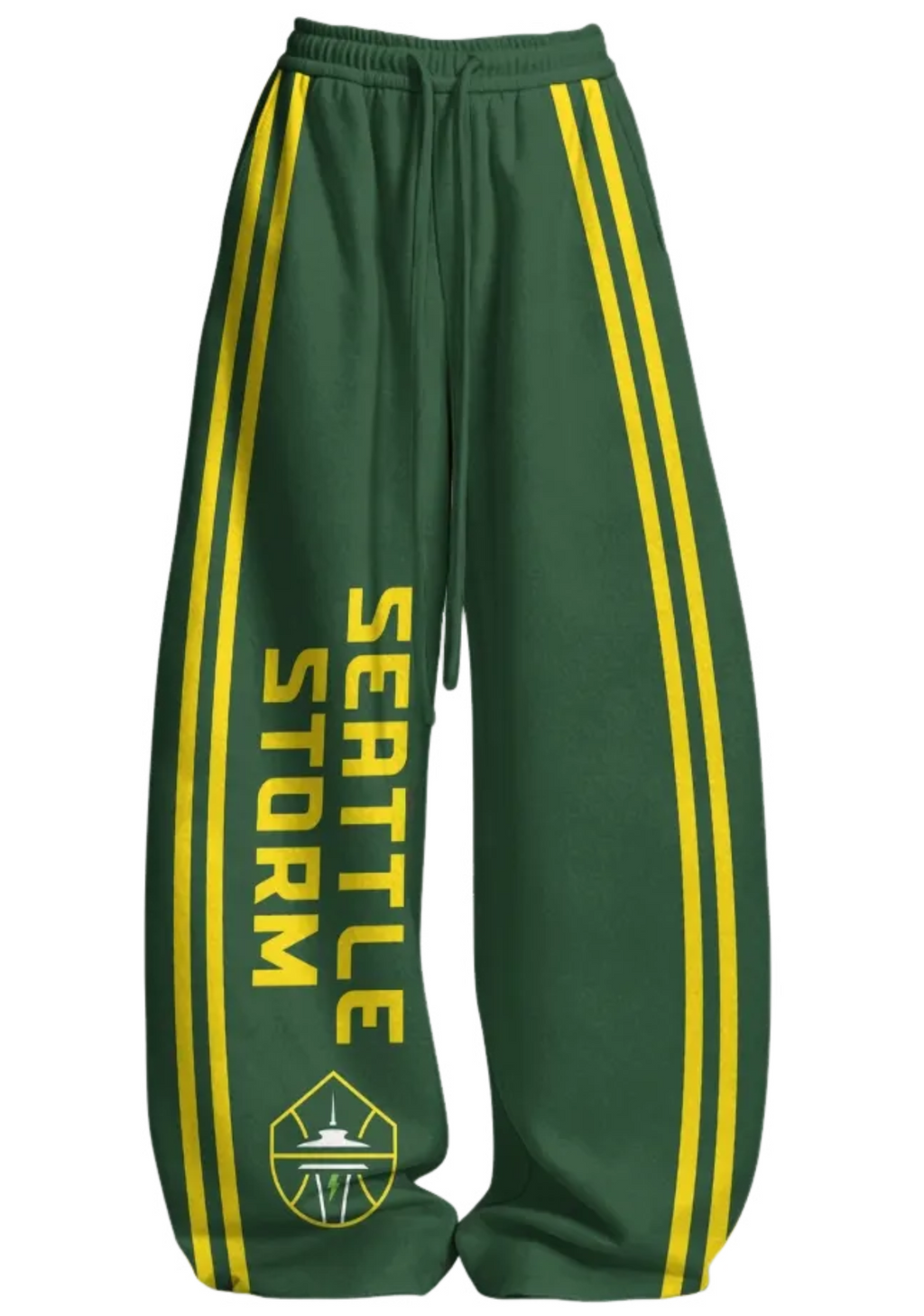 Seattle Storm WNBA Tops & Elasticated Trousers Two-Piece Set