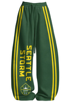 Seattle Storm WNBA Tops & Elasticated Trousers Two-Piece Set