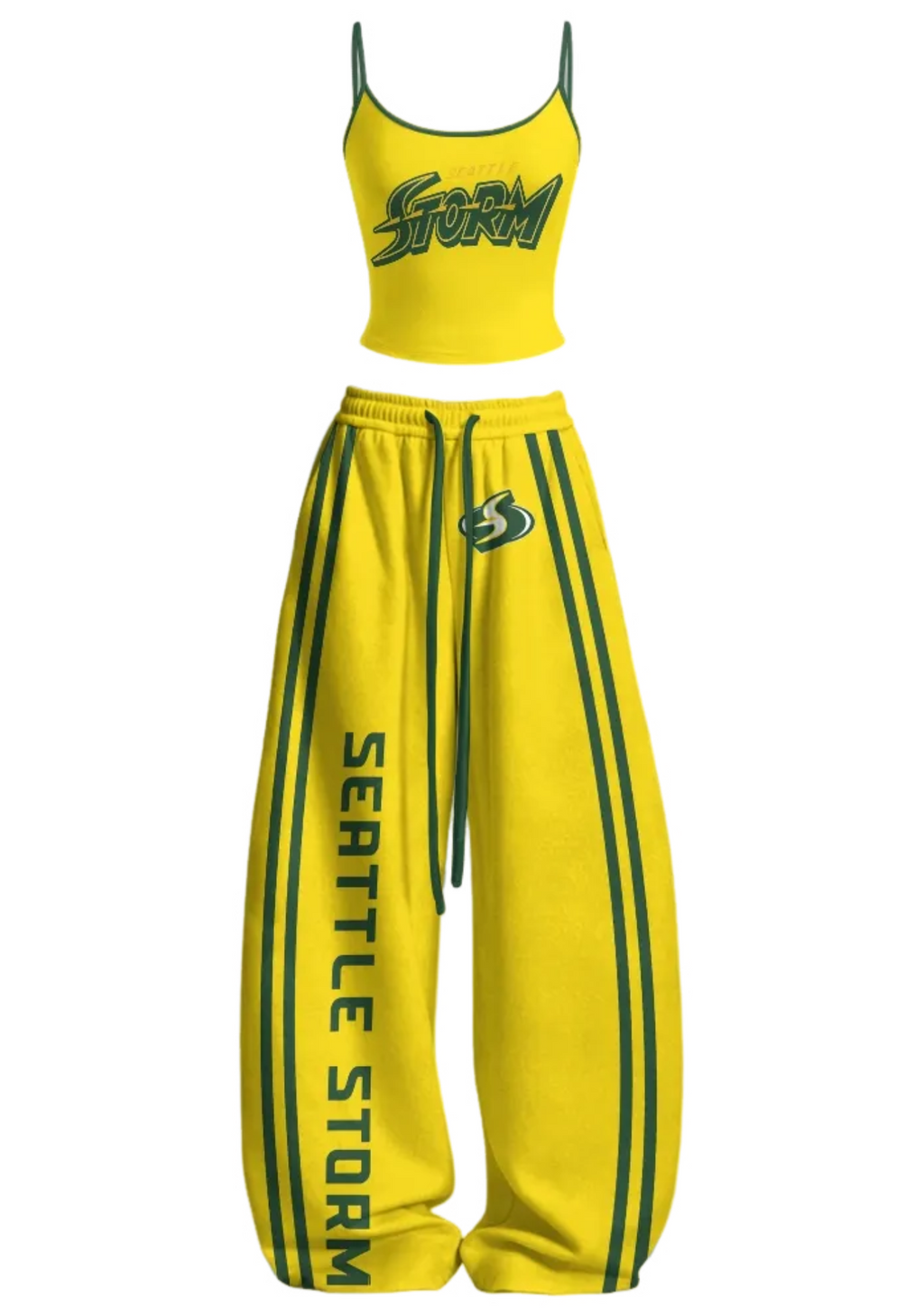Seattle Storm Tops & Elasticated Trousers Two-Piece Set