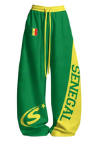 Senegal Tops & Elasticated Trousers Two-Piece Set
