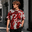 Stade Brestois 29 Red Grey Camo T Shirt Custom Name For Fan