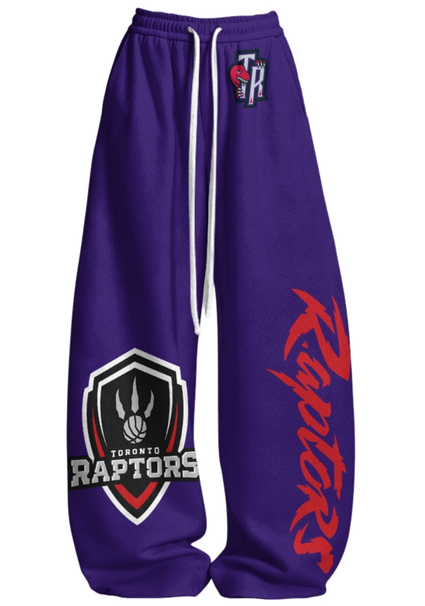 Toronto Raptors Tops & Elasticated Trousers Two-Piece Set