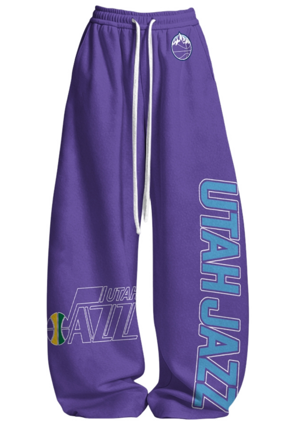Utah Jazz Tops & Elasticated Trousers Two-Piece Set