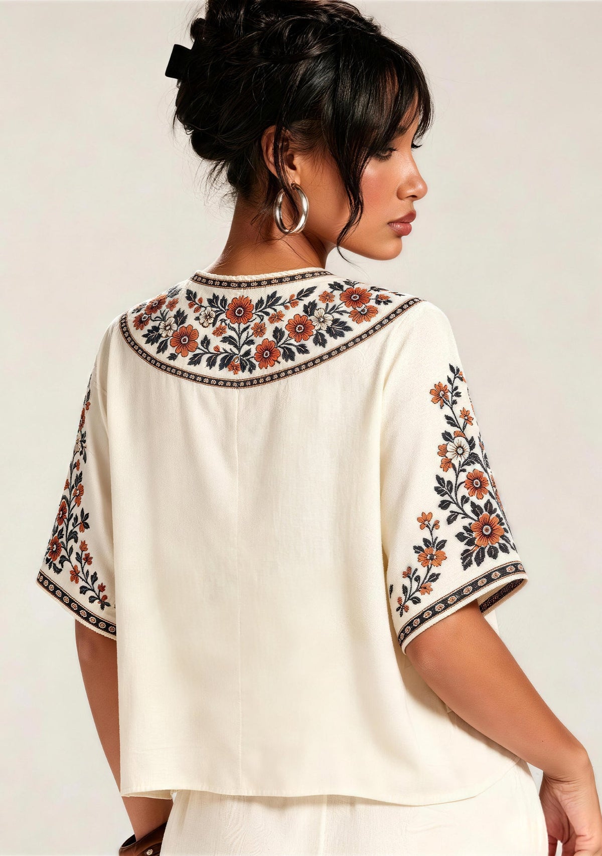 This Girl Loves Denver Broncos V-Neck Blouse