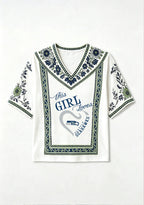 This Girl Loves Seattle Seahawks V-Neck Blouse