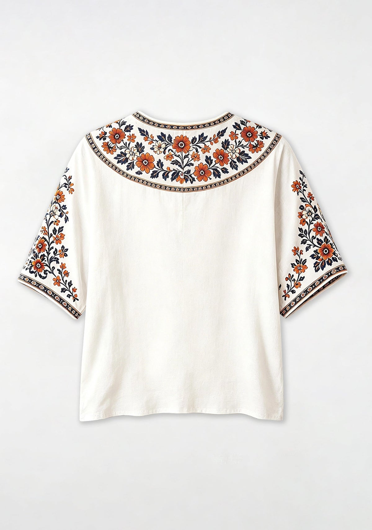 Denver Broncos Infinity Heart Love V-Neck Blouse