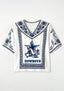 Boho Floral Dallas Cowboys High Heel Star V-Neck Blouse