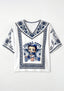 Boho Floral Dallas Cowboys Betty Boop V-Neck Blouse