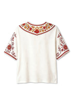 Kansas City Chiefs Comic Explosion Helmet Boho Floral V-Neck Blouse