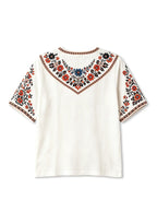 San Francisco Giants Custom Galvan Boho Floral V-Neck Blouse