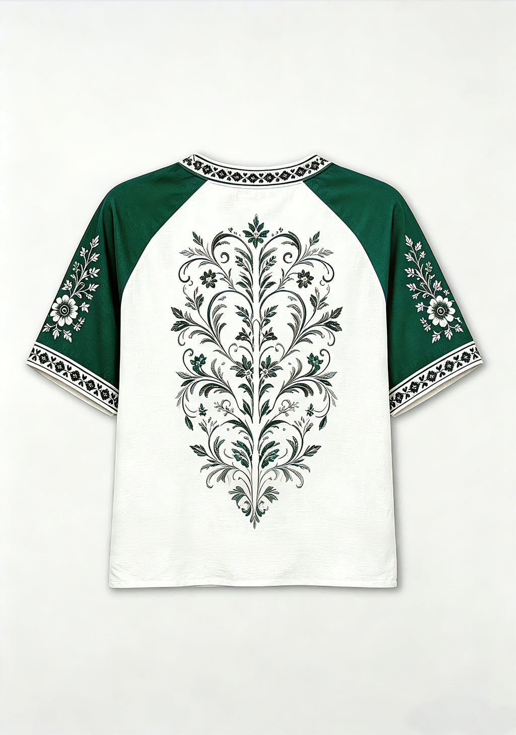 Philadelphia Eagles Boho Floral Heart V-Neck T Shirt