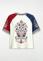 Houston Texans Est 2002 Folk Floral NFL V-Neck T-Shirt