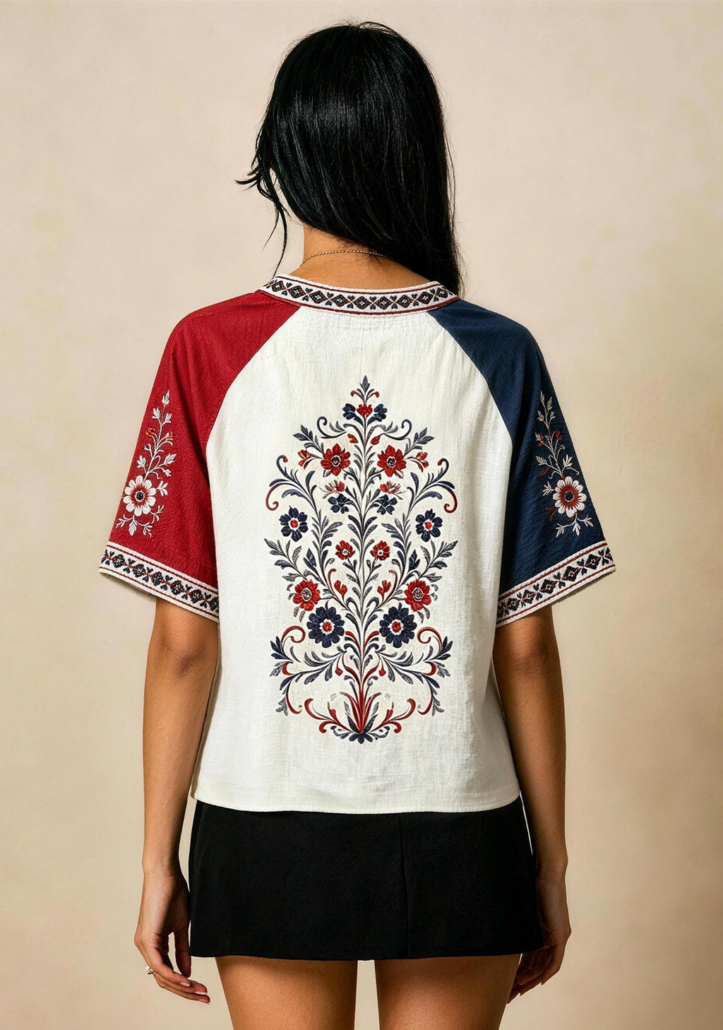 Houston Texans Est 2002 Folk Floral NFL V-Neck T-Shirt