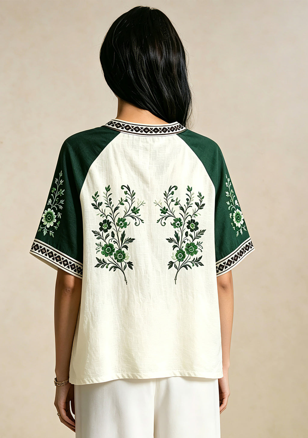 New York Jets Est.1960 Floral Heart Raglan NFL V-Neck T-Shirt