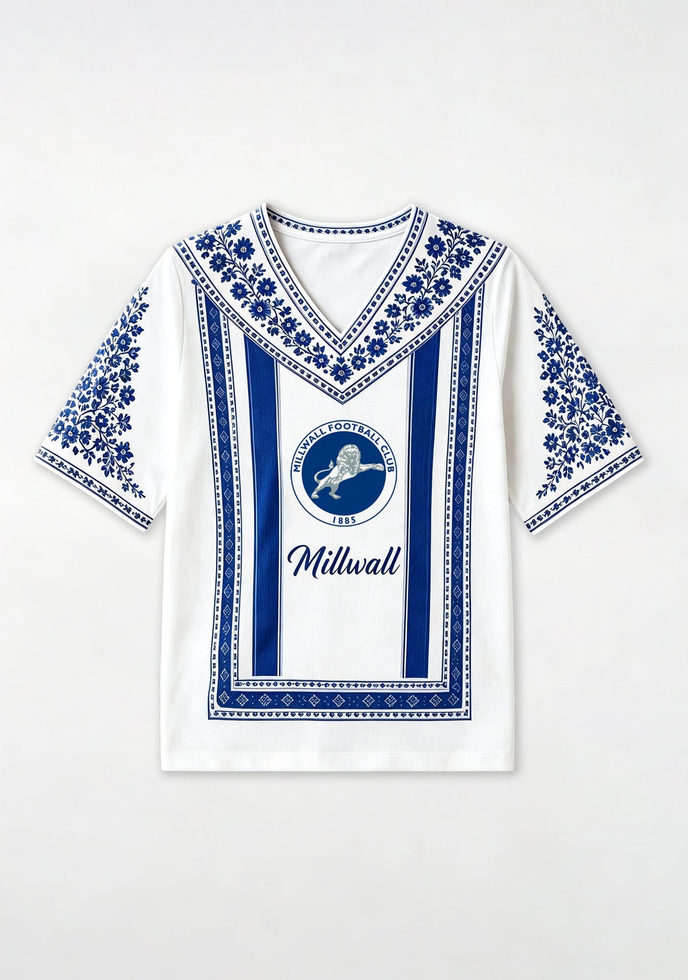 Boho Millwall Club V-Neck Blouse Secondary image