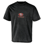 San Francisco 49ers Helmet Graphic Washed Tee